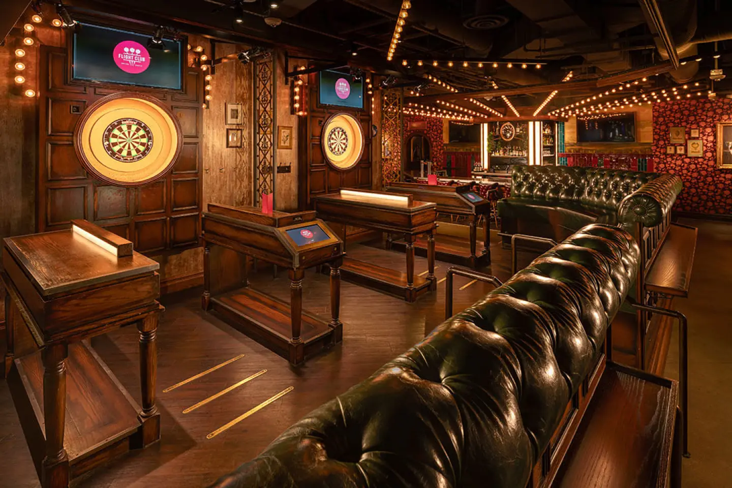 Flight Club Rooftop Holiday Party at your Boston Dart Bar | Celebrate with Flight Club